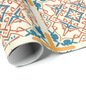 andalusisch-marokkanische Mosaike Geschenkpapier (Rolleneckpunkt)