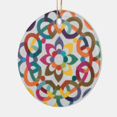 andalusisch-marokkanische Mosaike Keramik Ornament (Links)