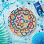 andalusisch-marokkanische Mosaike Pappteller (Party)