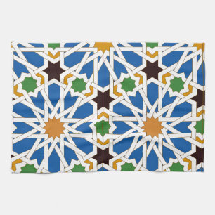 Andalusische Fliesen 10 (Real Alcazar, Sevilla) Geschirrtuch