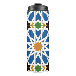 Andalusische Fliesen 10 (Real Alcazar, Sevilla) Thermosbecher
