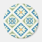 Andalusische Fliesen 13 Magnet (Vorne)