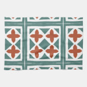 Andalusische Fliesen 15 Geschirrtuch (Horizontal)