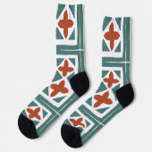 Andalusische Fliesen 15 Socken (Linkes Detail)