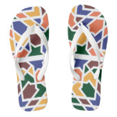 Andalusische Fliesen 1 Badesandalen (Fußbett)
