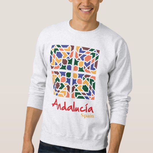 Andalusische Fliesen 1 Sweatshirt (Vorderseite)