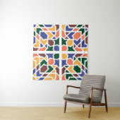 Andalusische Fliesen 1 Wandteppich (Beispiel)