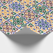 Andalusische Fliesen 3 Geschenkpapier (Ecke)