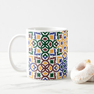 Andalusische Fliesen 3 Kaffeetasse
