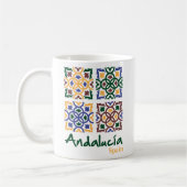 Andalusische Fliesen 3 Kaffeetasse (Links)