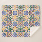 Andalusische Fliesen 3 Sherpadecke (Vorderseite (Horizontal))