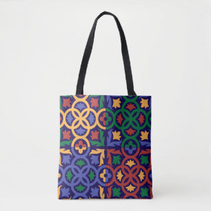 Andalusische Fliesen 3 Tasche