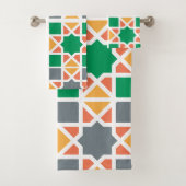 Andalusische Fliesen 4 Badhandtuch Set (Insitu)