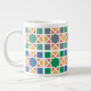 Andalusische Fliesen 4 Jumbo-Tasse