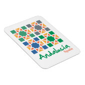 Andalusische Fliesen 4 Magnet (Rechte Seite)