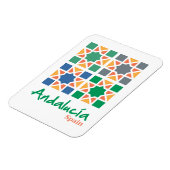Andalusische Fliesen 4 Magnet (Linke Seite)