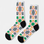 Andalusische Fliesen 4 Socken (Linkes Detail)