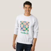 Andalusische Fliesen 4 Sweatshirt (Vorne ganz)