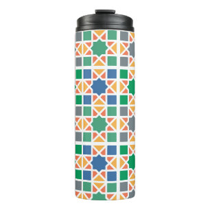 Andalusische Fliesen 4 Thermosbecher