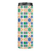 Andalusische Fliesen 4 Thermosbecher (Rückseite)