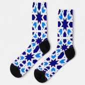 Andalusische Fliesen 6 Socken (Linkes Detail)