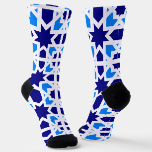 Andalusische Fliesen 6 Socken