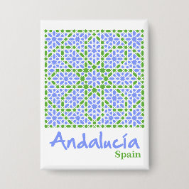 Andalusische Fliesen 7 Button