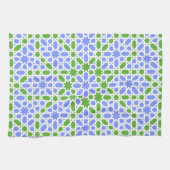 Andalusische Fliesen 7 Geschirrtuch (Horizontal)