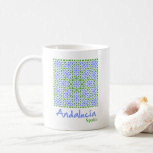Andalusische Fliesen 7 Kaffeetasse