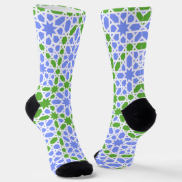 Andalusische Fliesen 7 Socken