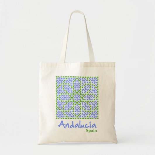 Andalusische Fliesen 7 Tragetasche (Vorne)