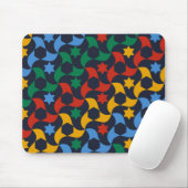 Andalusische Tiles 12 (Alhambra Palace, Granada) Mousepad (Mit Mouse)