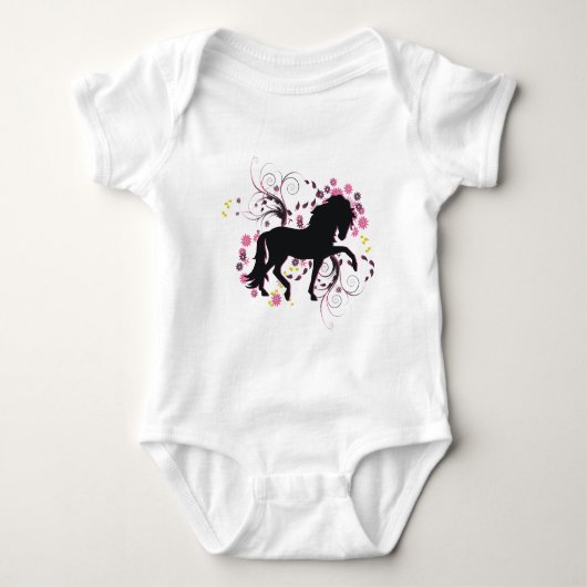 Andalusischer Schmutz Baby Strampler (Vorderseite)