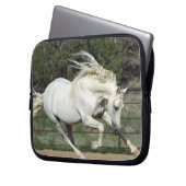 Andalusischer Stallion, Lauf, PR Laptopschutzhülle (Vorderseite Links)
