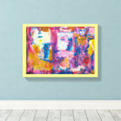 andalusischer Stierkämpfer Leinwanddruck (Insitu (Holzboden))