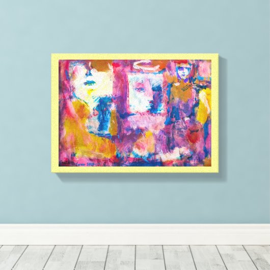 andalusischer Stierkämpfer Leinwanddruck (Insitu (Holzboden))