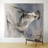 Andalusisches Apfelpferd Wandteppich (Beispiel (Horizontal))