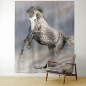 Andalusisches Apfelpferd Wandteppich (Beispiel)