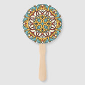 andalusisches Mosaik Fächer (Rückseite)