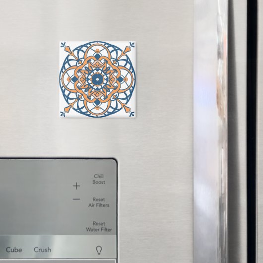 andalusisches Mosaik Magnet (In Situ (Kühlschrank))