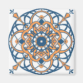 andalusisches Mosaik Magnet (Vorne)