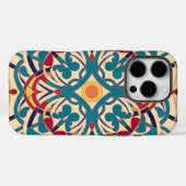 Andalusisches Mosaik minimal, Mandala-Muster Case-Mate iPhone Hülle (Rückseite (Horizontal))