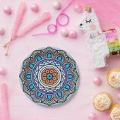 andalusisches Mosaik Pappteller (Party)