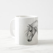 Andalusisches Pferd Kaffeetasse (Vorderseite Links)