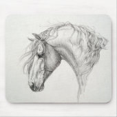 Andalusisches Pferd Mouspad Mousepad (Vorne)