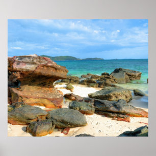 Andaman-Küste nahe Phuket Poster