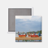 Andamanensee Magnet (Vorderseite/Rückseite)