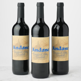 Andane - Weinetiketten Weinetikett