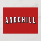 ANDCHILL POSTKARTE (Vorderseite)