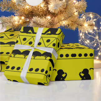 Andean Amazon Gift Wrap – Ecuadorian Tribal Patter Geschenkpapier